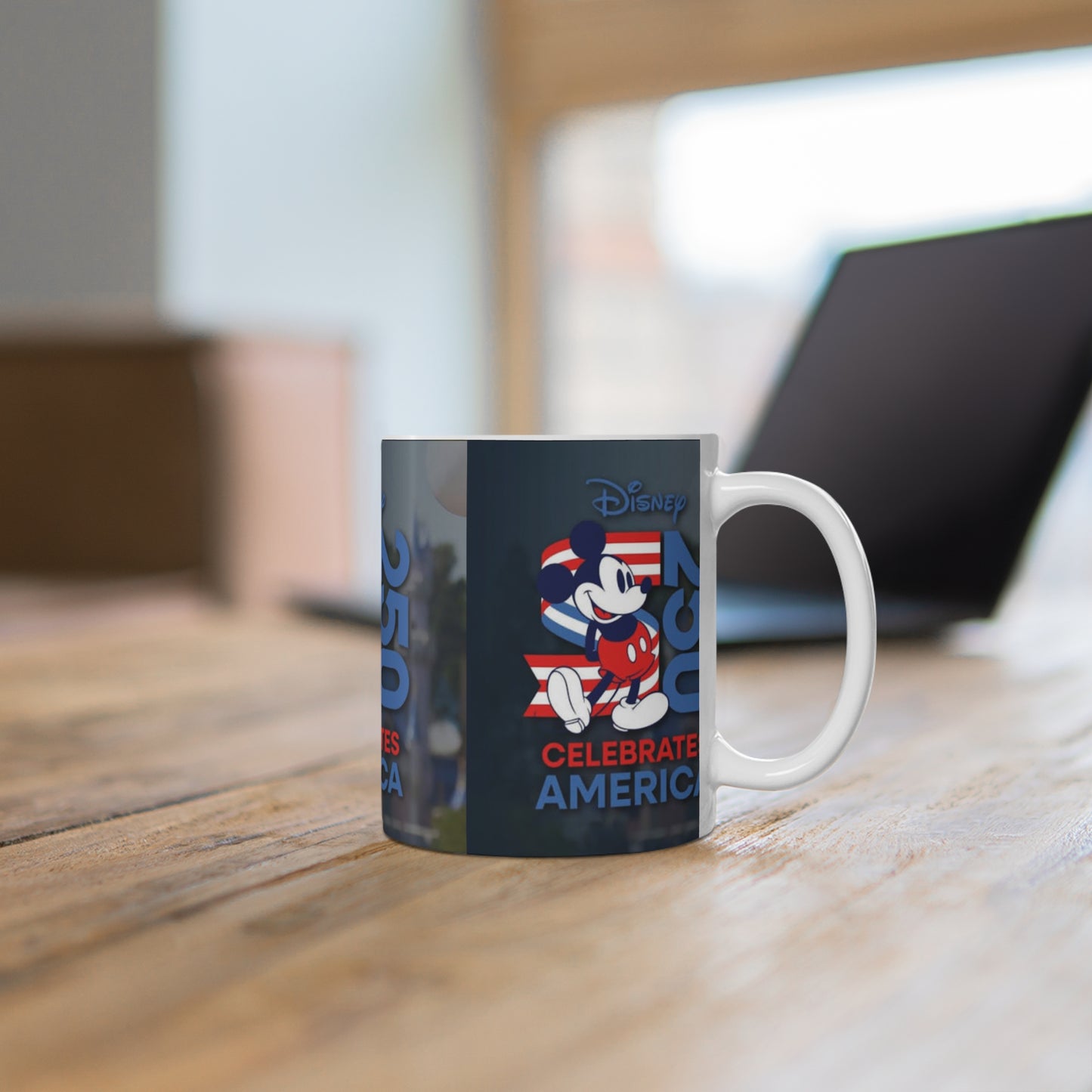 Mickey Mouse 250 Celebrates America Ceramic Mug — 11oz & 15oz