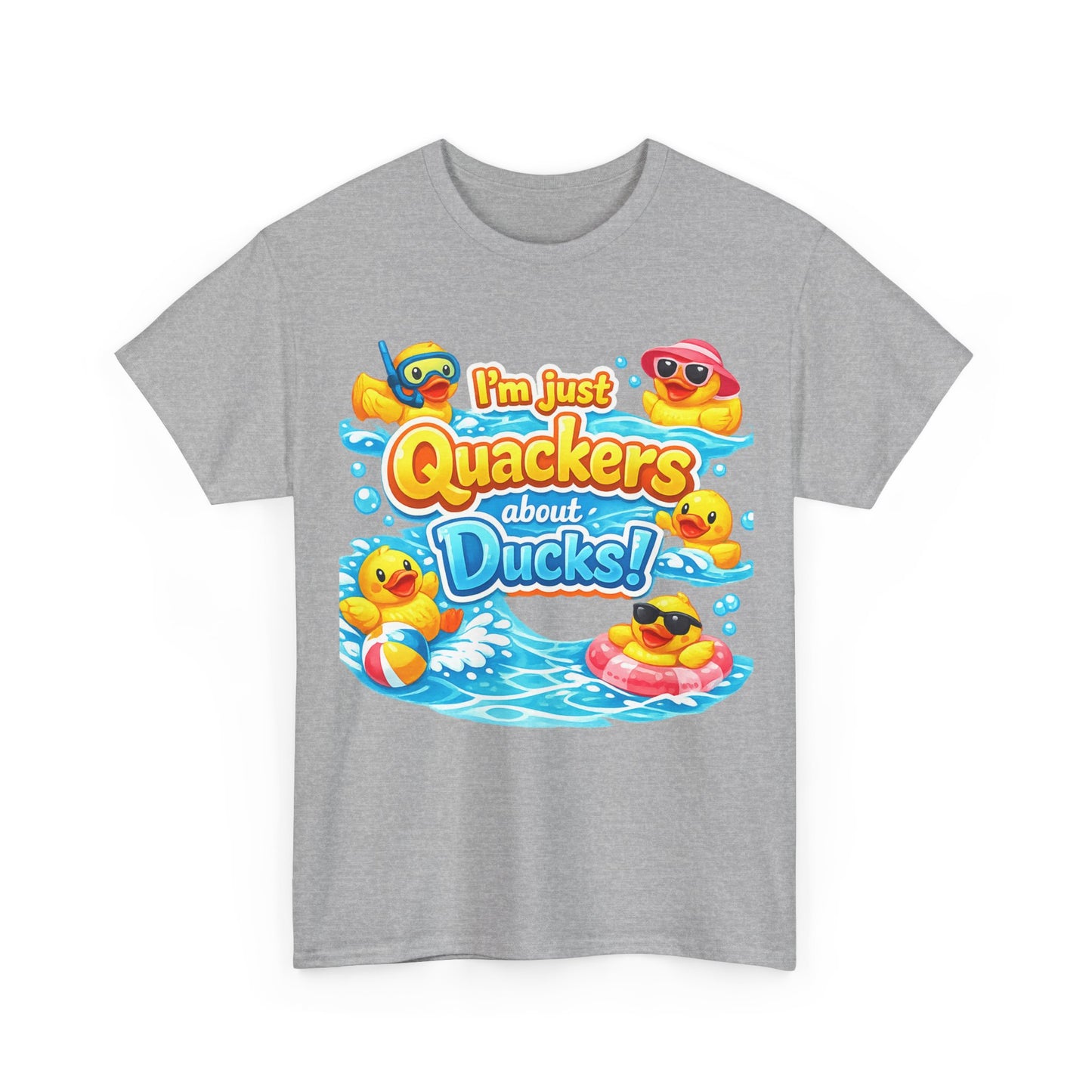 I'm Just Quackers About Ducks! Cute Rubber Duck Pool Tee