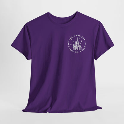 Castle Graphic Tee — "The Happiest Place on Earth" Theme Park T‑Shirt