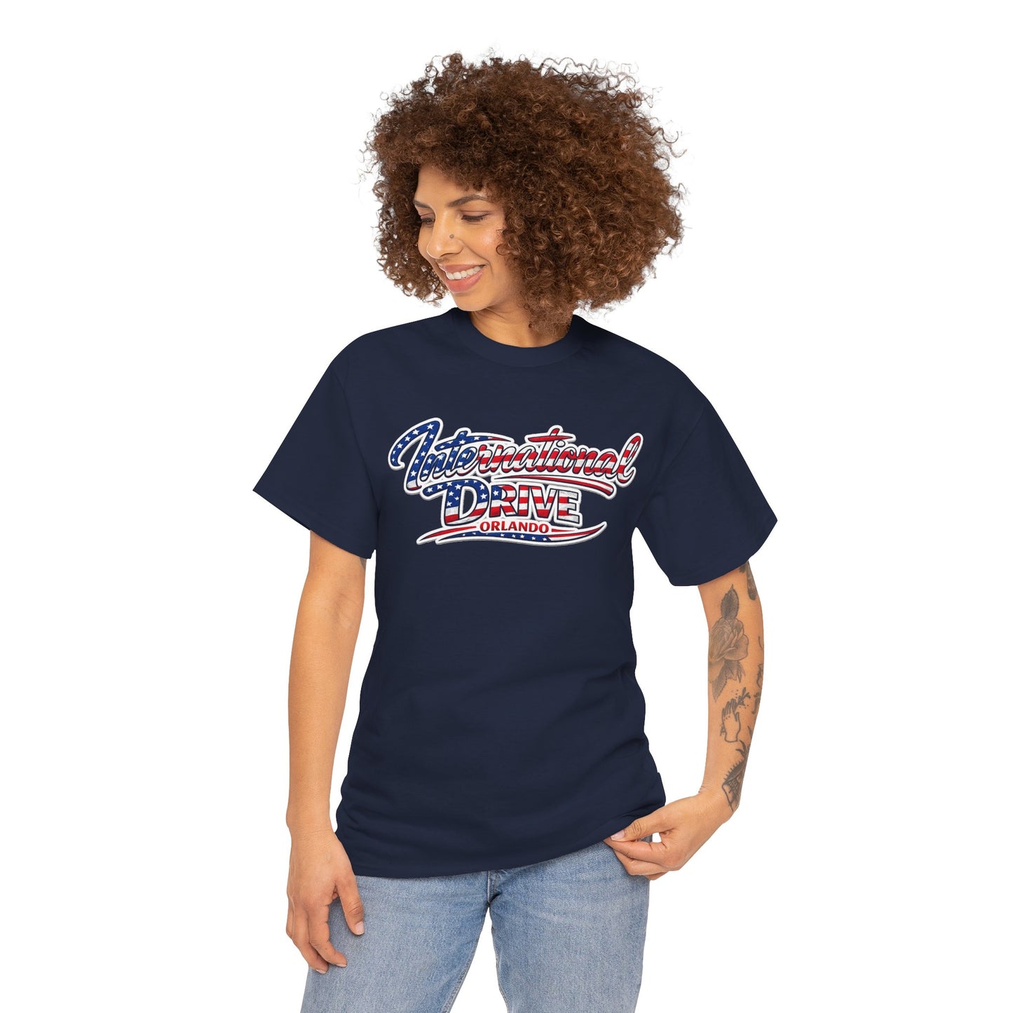 International Drive Orlando Unisex Heavy Cotton Tee