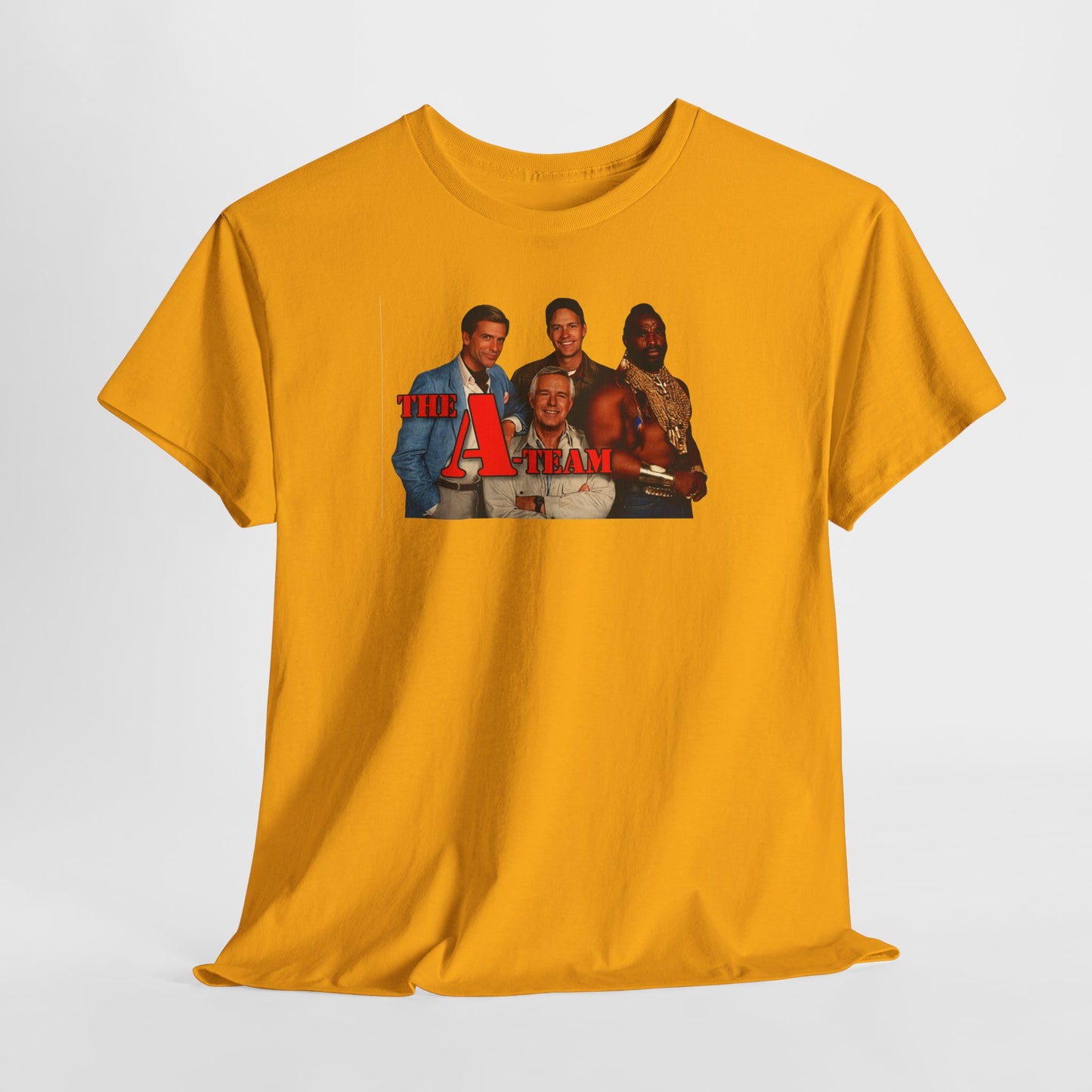 A-Team Graphic Tee — Retro TV Series Logo & Character Poster T-Shirt