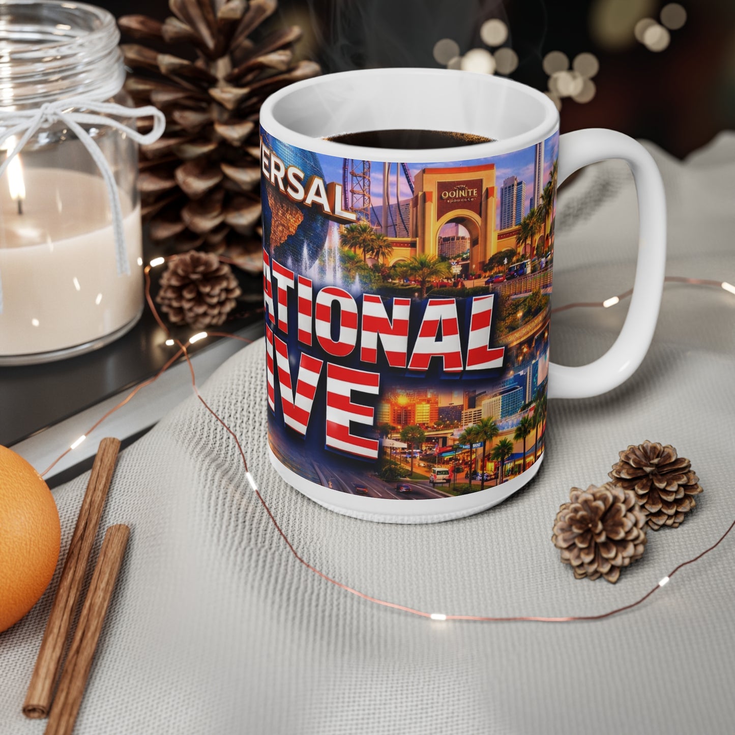International Drive, Orlando Ceramic Coffee Cup 11oz or 15oz