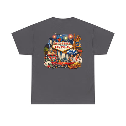 Las Vegas Vintage Collage T‑Shirt
