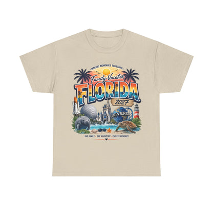 Florida Family Vacation 2027 T-Shirt