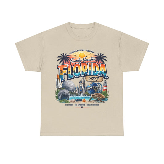 Florida Family Vacation 2027 T-Shirt