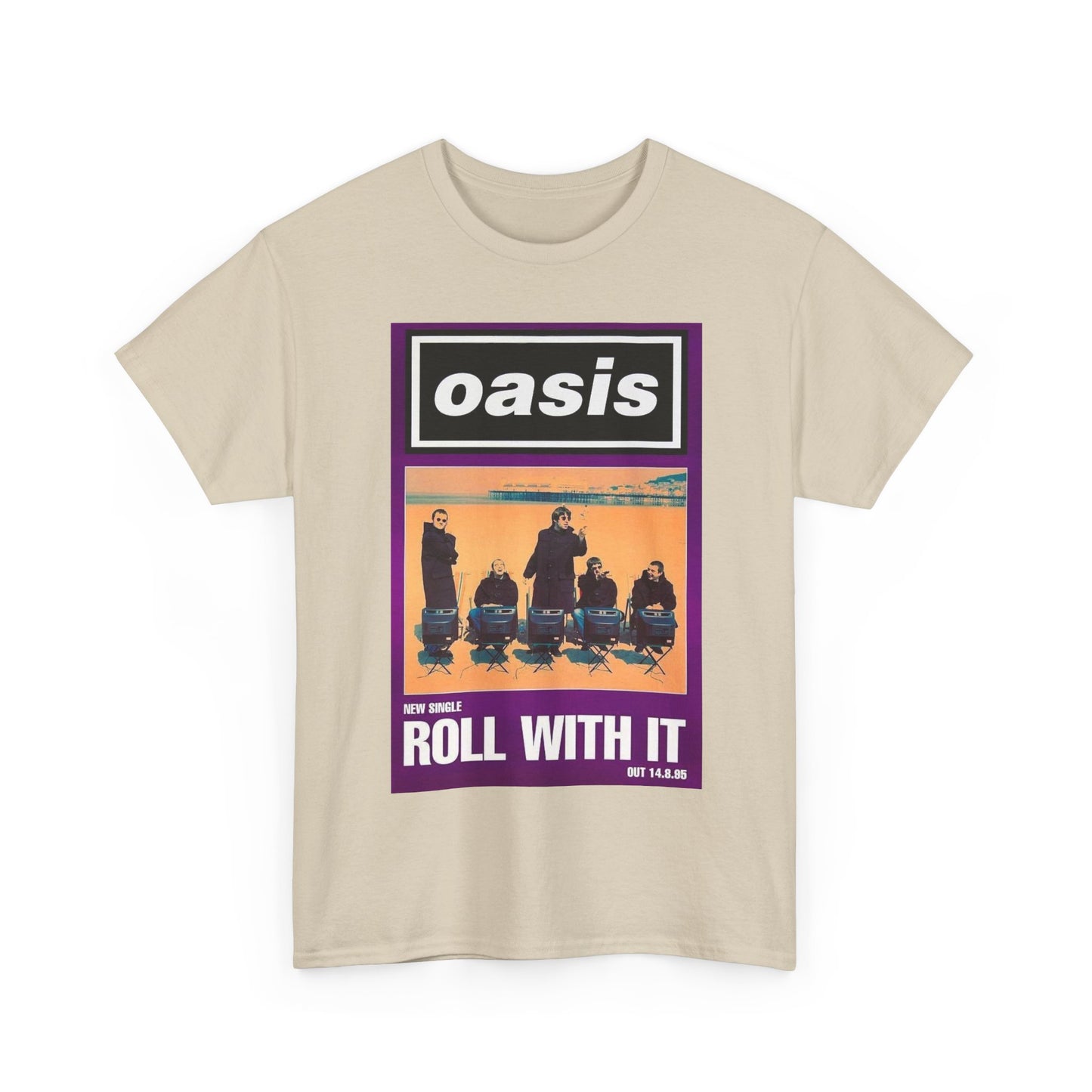 Oasis "Roll With It" Band Tee