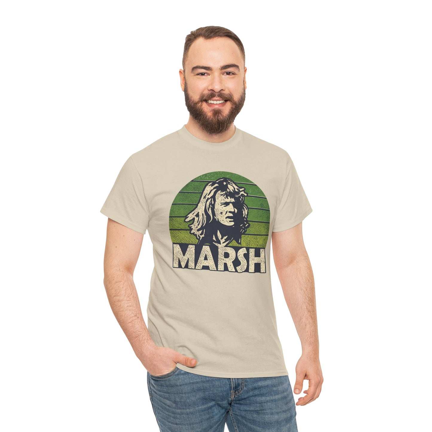 Rodney Marsh Retro Portrait Tee — Graphic T-Shirt