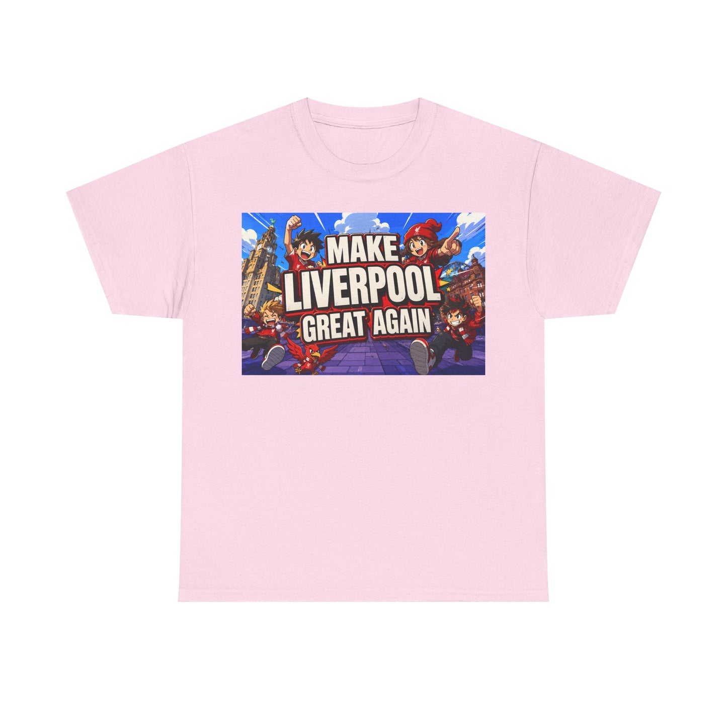 Liverpool Fan Tee – "Make Liverpool Great Again" Graphic Shirt
