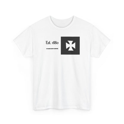 ST Mark's West Gorton (Manchester City) Est. 1880 Cross Logo T-Shirt