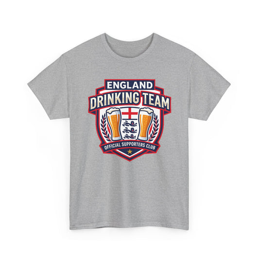 England Drinking Team T-Shirt — Official Supporters Club Pub Tee