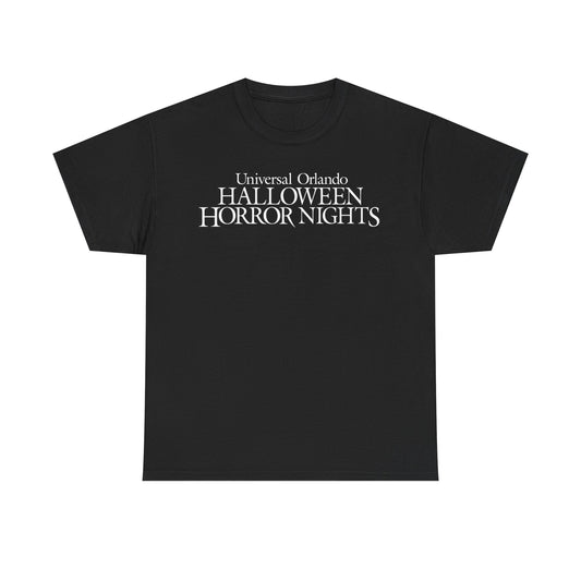 Universal Halloween Horror Nights T-Shirt — Universal Orlando Retro Logo Tee