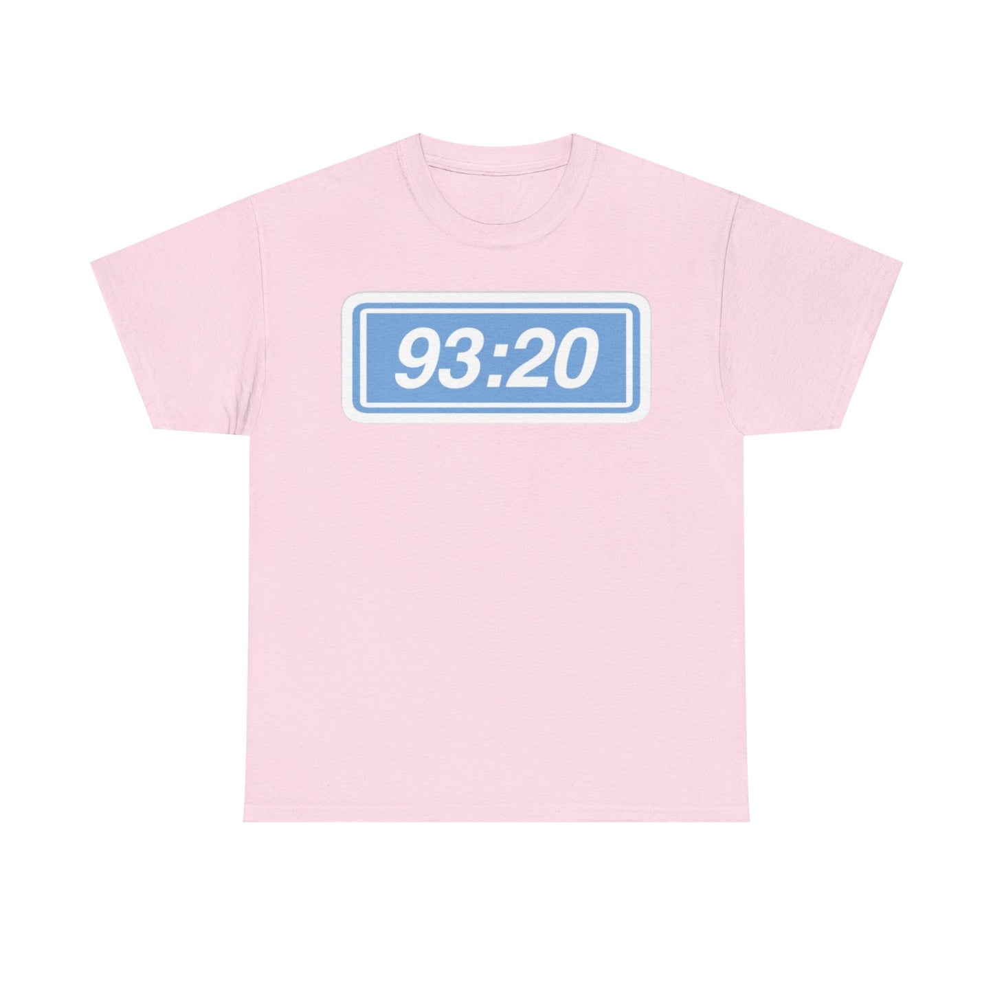 Manchester City 93:20 Tee — Minimal Retro Graphic T‑Shirt
