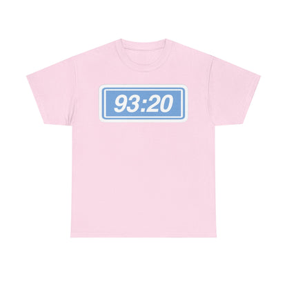 Manchester City 93:20 Tee — Minimal Retro Graphic T‑Shirt