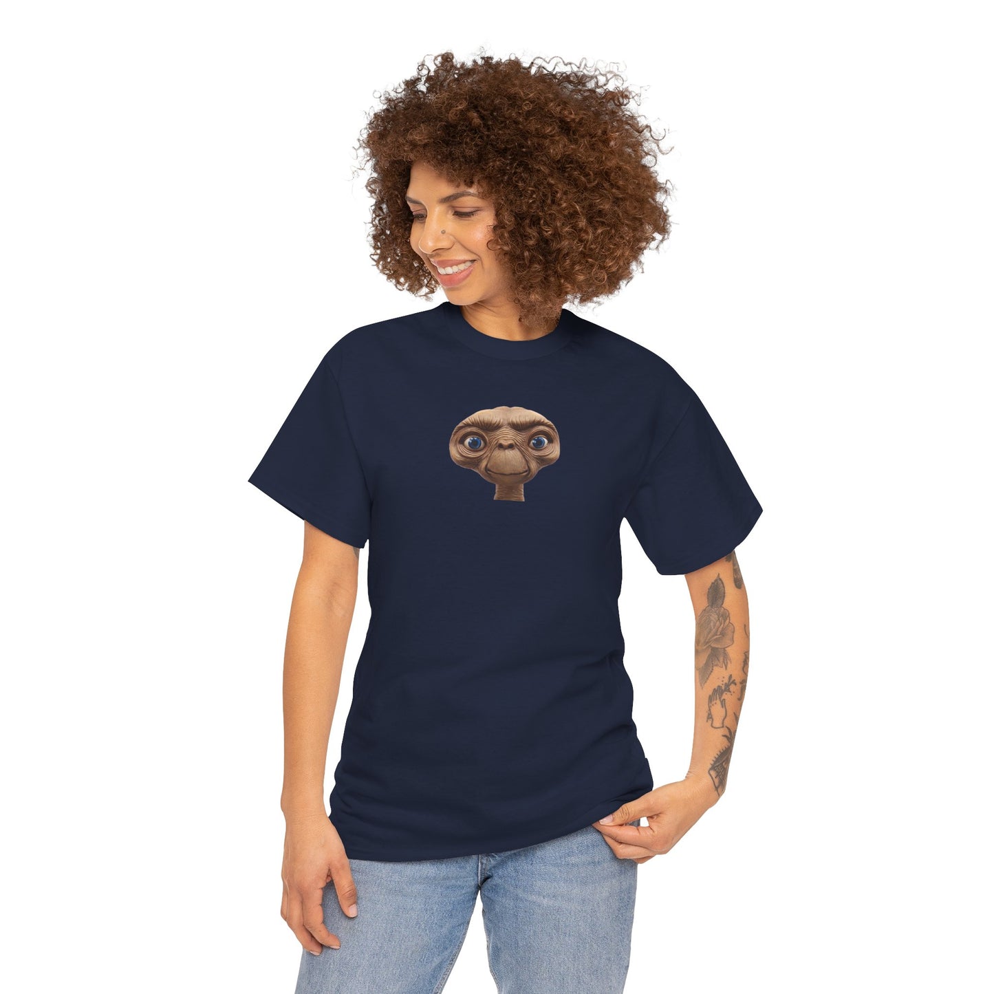 E.T. Phoned Home Tee — Retro Sci‑Fi Alien Graphic T-Shirt