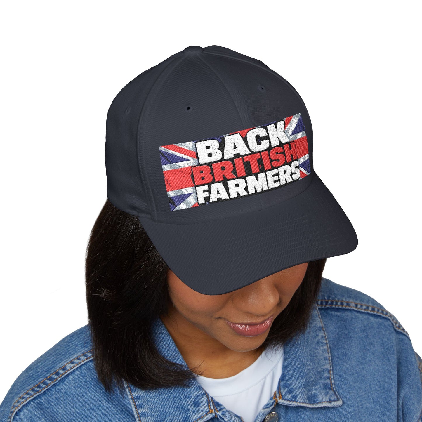 Back British Farmers Embroidered Cap