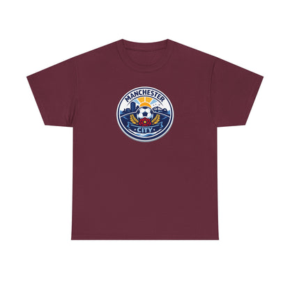Manchester City Crest T-Shirt — Soccer Fan Tee