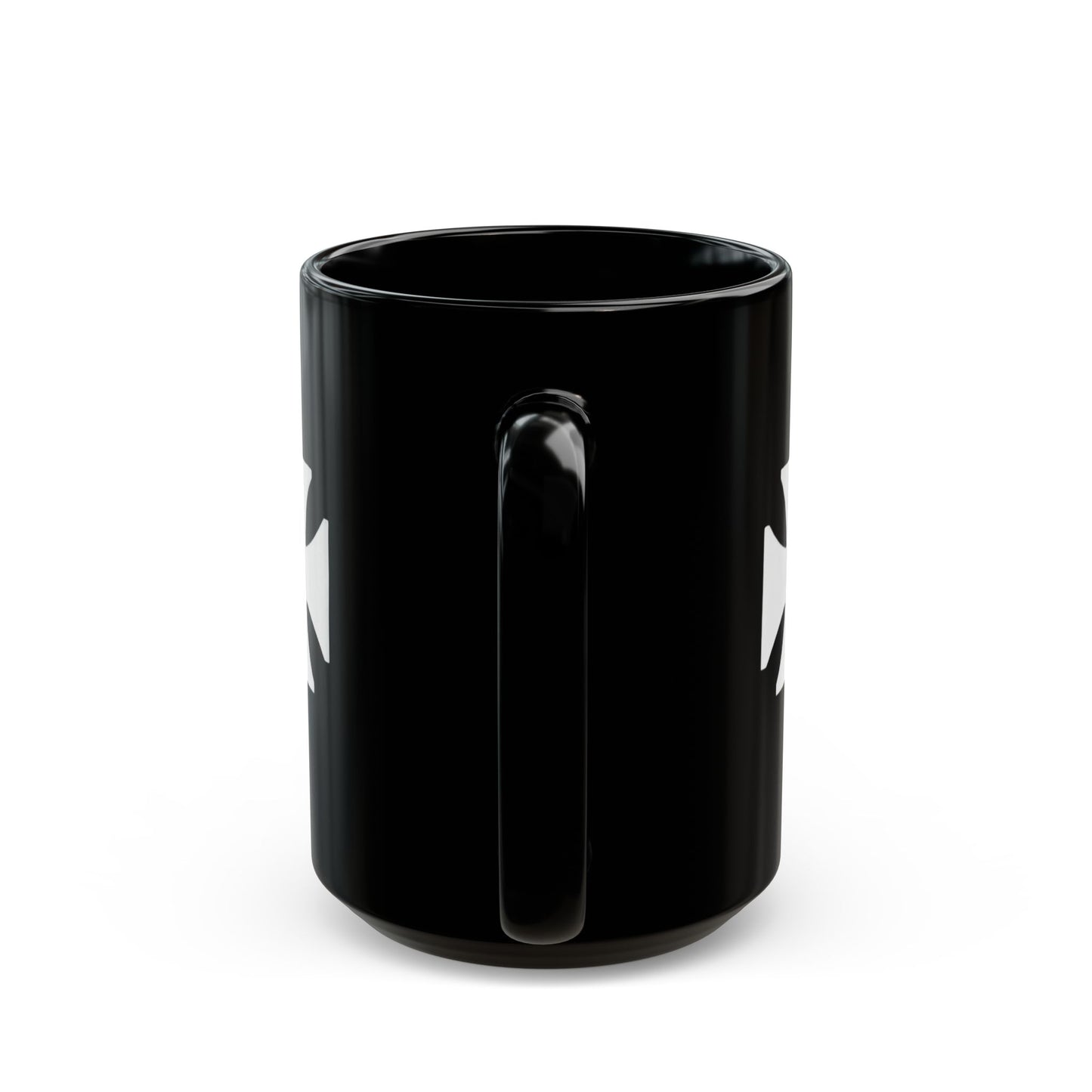 Manchester City ST Mark's Black Ceramic Mug with White Maltese Cross – Gothic Coffee Cup (11oz, 15oz)