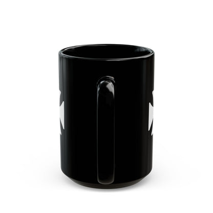 Manchester City ST Mark's Black Ceramic Mug with White Maltese Cross – Gothic Coffee Cup (11oz, 15oz)