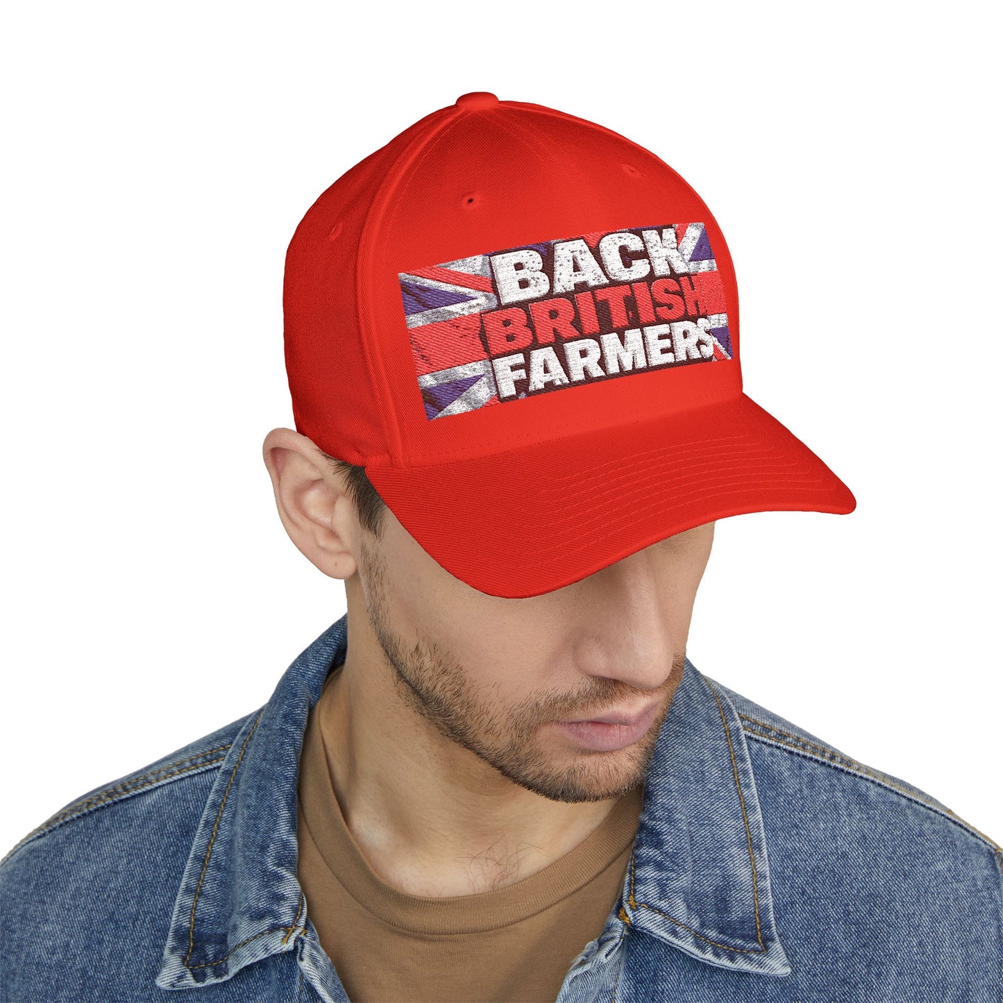 Back British Farmers Embroidered Cap