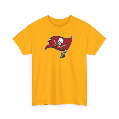 Tampa Bay Buccaneers Flag T-Shirt — Football Pirate Logo Tee