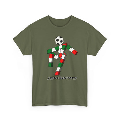 Italia '90 Soccer T‑Shirt — Retro Italian Football World Cup Tee