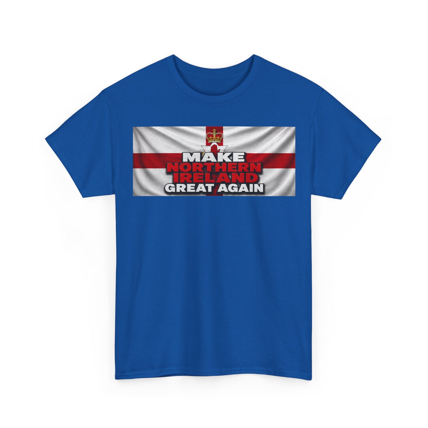 Northern Ireland Collage Tee — "Make Northern Ireland Great Again" Graphic T-Shirt