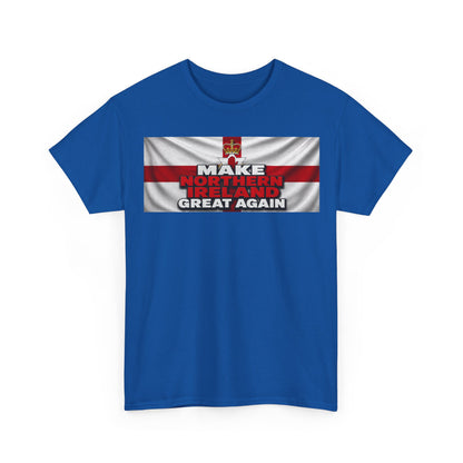 Northern Ireland Collage Tee — "Make Northern Ireland Great Again" Graphic T-Shirt