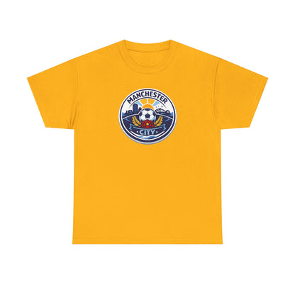 Manchester City Crest T-Shirt — Soccer Fan Tee