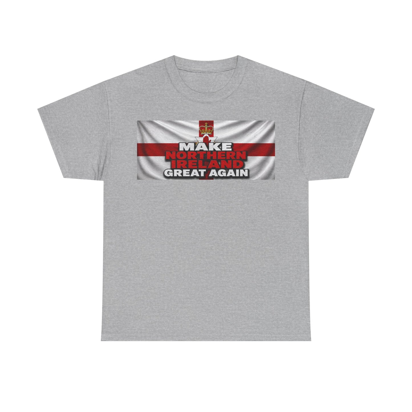 Northern Ireland Collage Tee — "Make Northern Ireland Great Again" Graphic T-Shirt