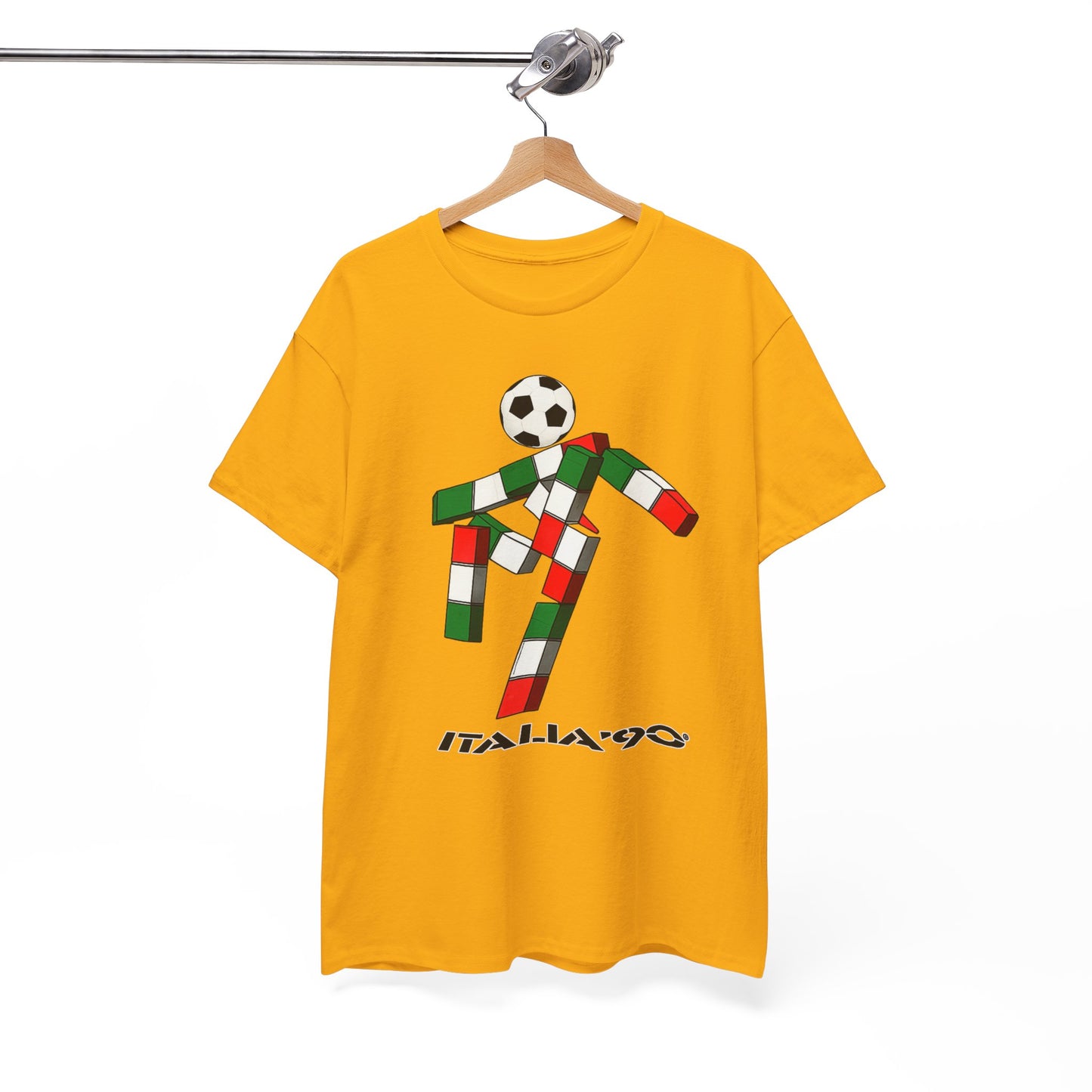 Italia '90 Soccer T‑Shirt — Retro Italian Football World Cup Tee