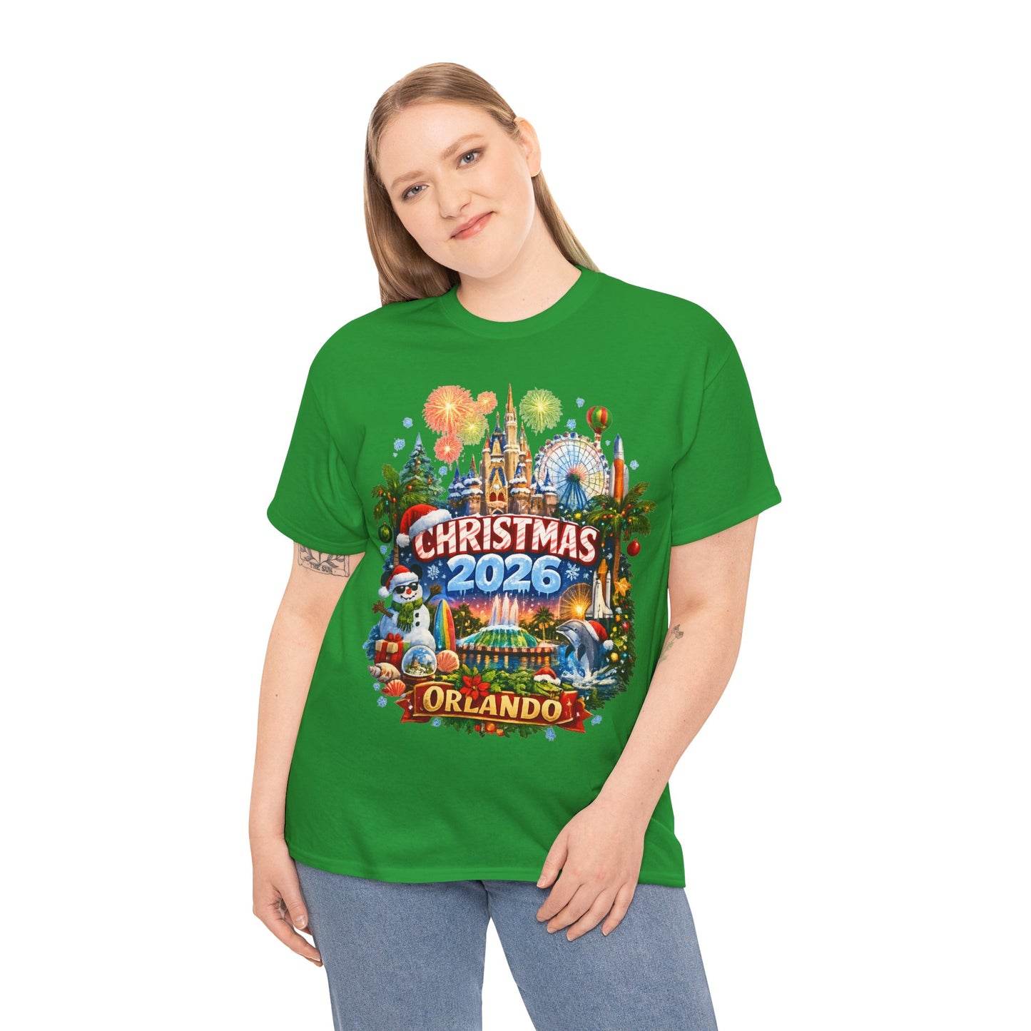 Christmas 2026 Orlando T-Shirt — Holiday Theme Park Souvenir Tee