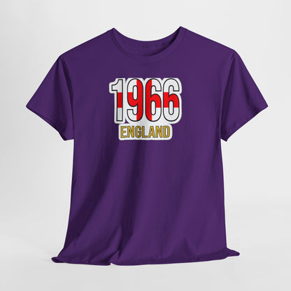 1966 England T‑Shirt – Retro World Cup Winners Football Tee