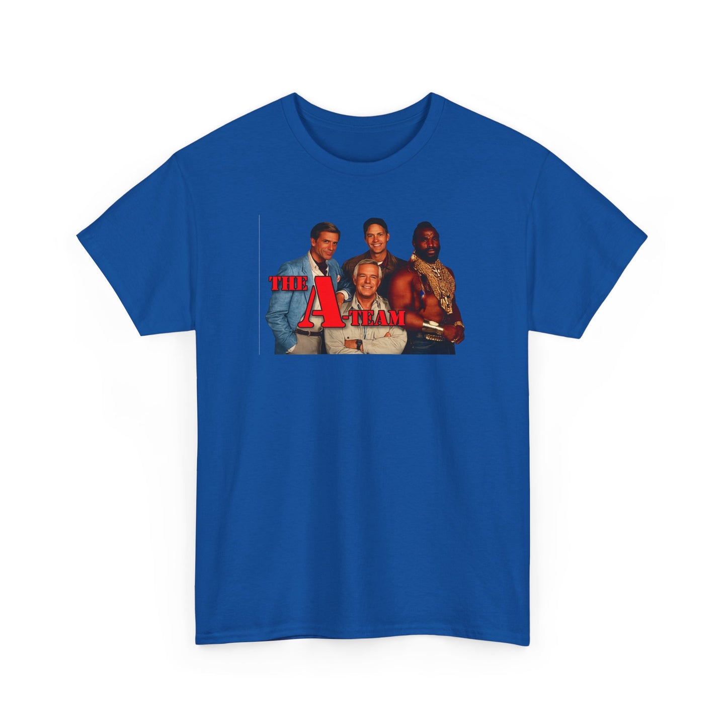 A-Team Graphic Tee — Retro TV Series Logo & Character Poster T-Shirt