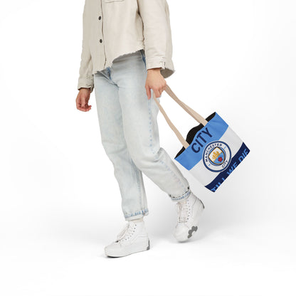 City Till We Die Unofficial Canvas Tote Bag — Manchester Football Fan Bag