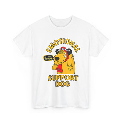 Emotional Support Dog T-Shirt — Cute Cartoon Comfort Pup Tee
