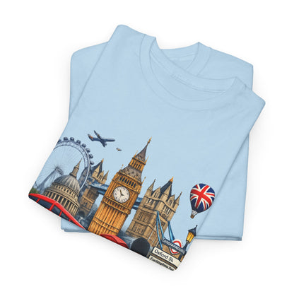 London Landmarks T‑Shirt — British Icons Collage Tee