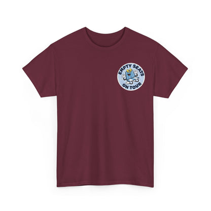 Manchester City T-Shirt — 'Empty Blue Seats On Tour' Retro Skate Graphic Tee