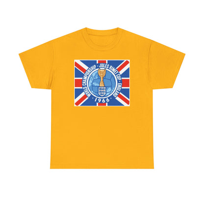 1966 World Cup Jules Rimet Trophy Tee — Vintage England Football Shirt