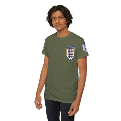 England Football Tee — "And After All You're My Wonderwall" Lyrics Tee