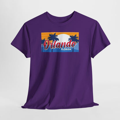 Orlando Florida Retro Sunset T-Shirt
