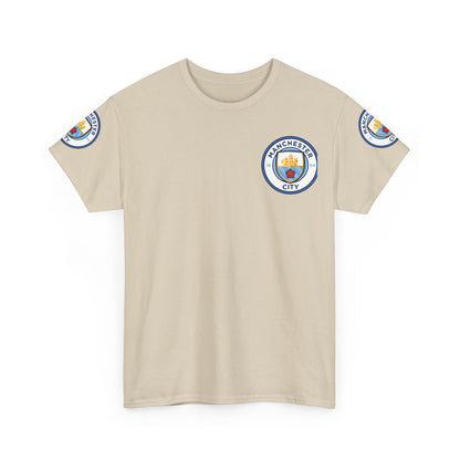 Manchester City Crest T-Shirt — Football Club Logo Tee