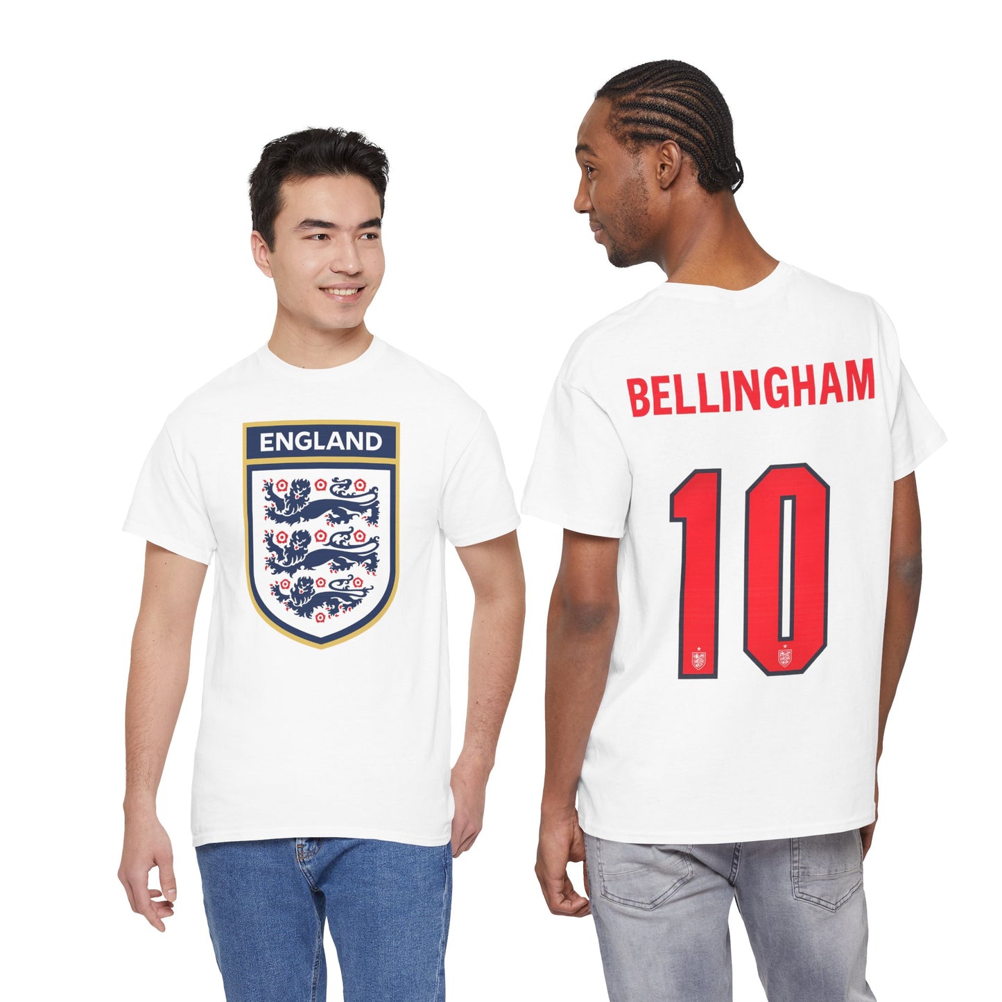 England Football T-Shirt — Bellingham #10 Tee