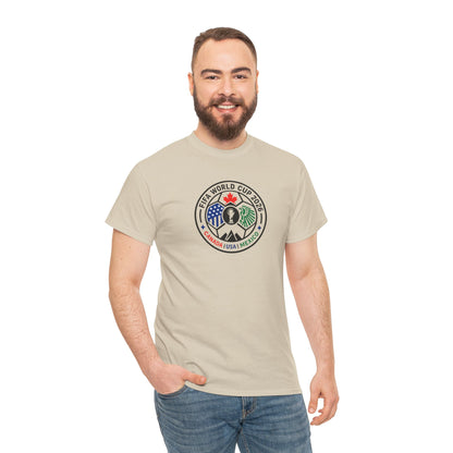 World Cup 2026 Soccer Tee — Canada USA Mexico Crest