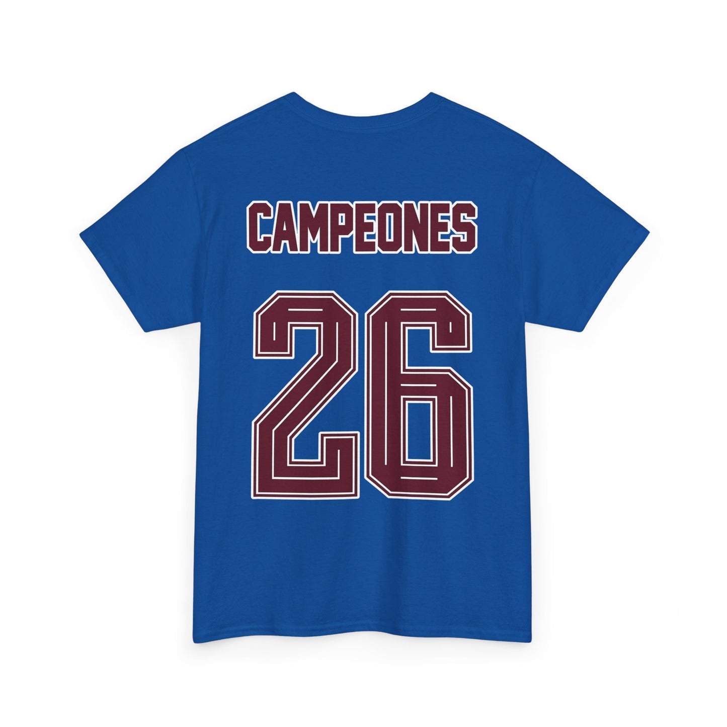 Spain World Champions 'Campeones 26' Cotton T‑Shirt
