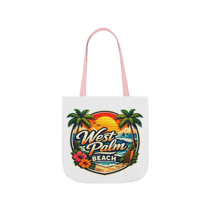 West Palm Beach Vintage Sunset Tote