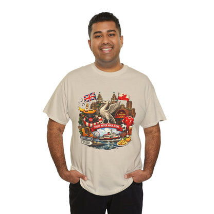 Liverpool Landmarks & You'll Never Walk Alone T-Shirt