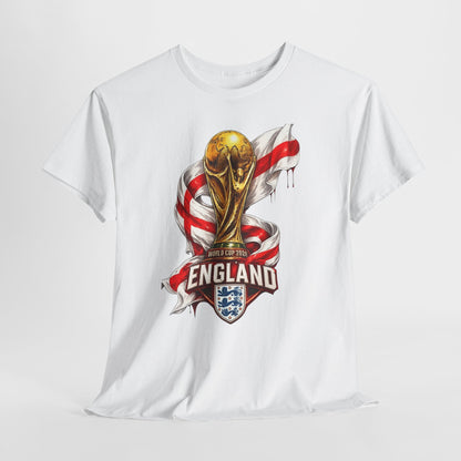 England World Cup Trophy T‑Shirt — St George's Cross Football Fan Tee