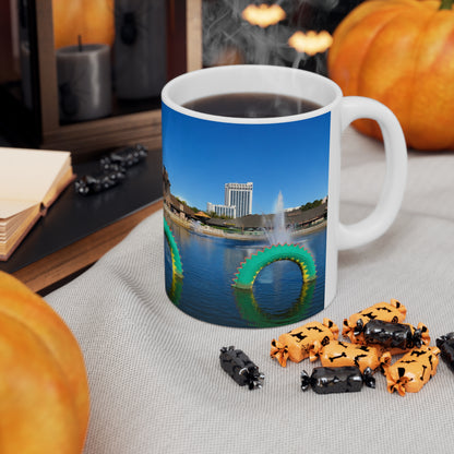 Disney Springs Dragon Ceramic Mug – Scenic Waterfront 11oz/15oz Coffee Cup