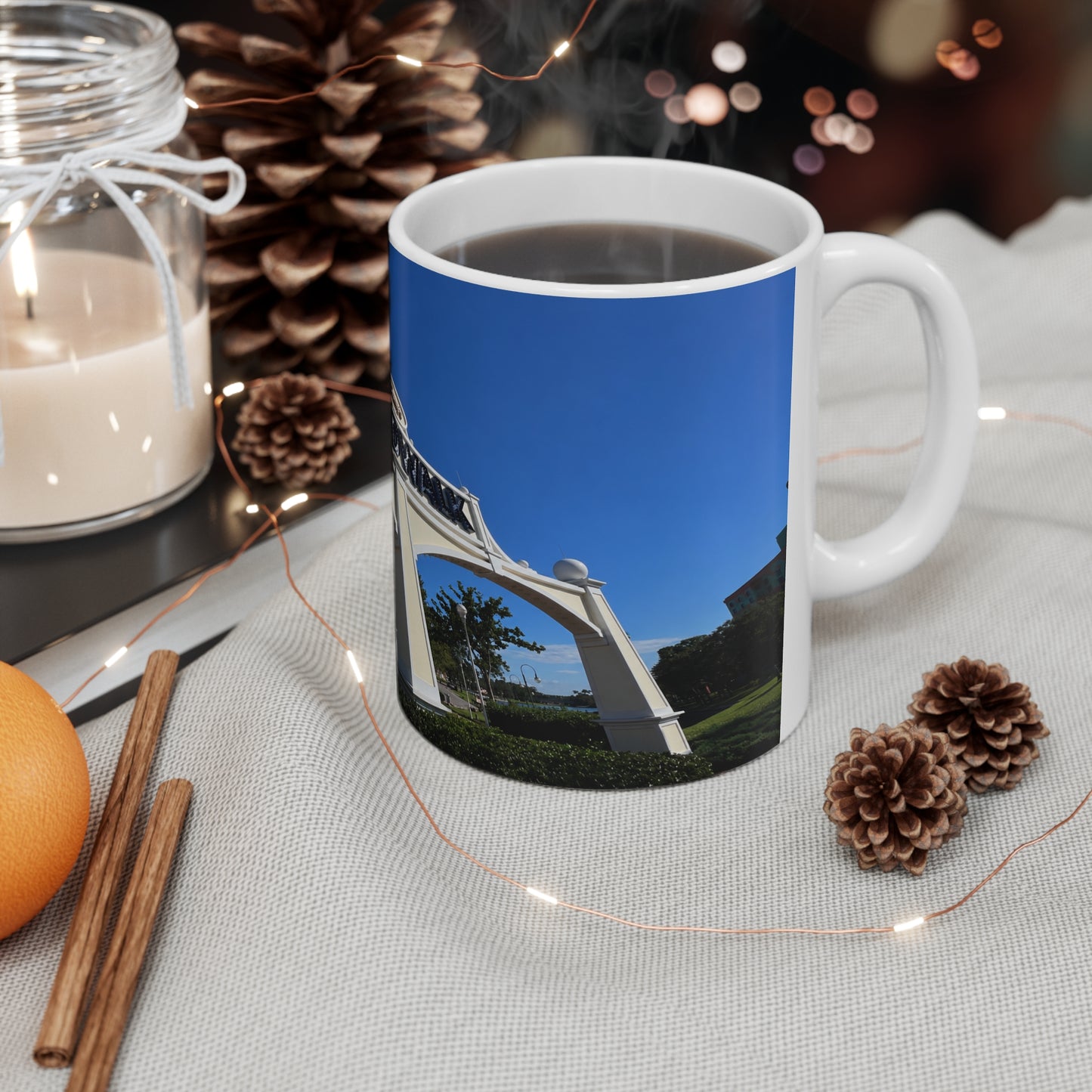 Disney's Boardwalk Entrance Photo Ceramic Mug - 11oz & 15oz