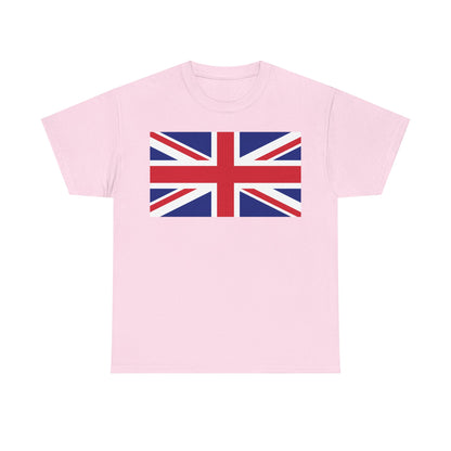 Union Jack Flag T‑Shirt — British Flag Tee for UK Pride & Travel
